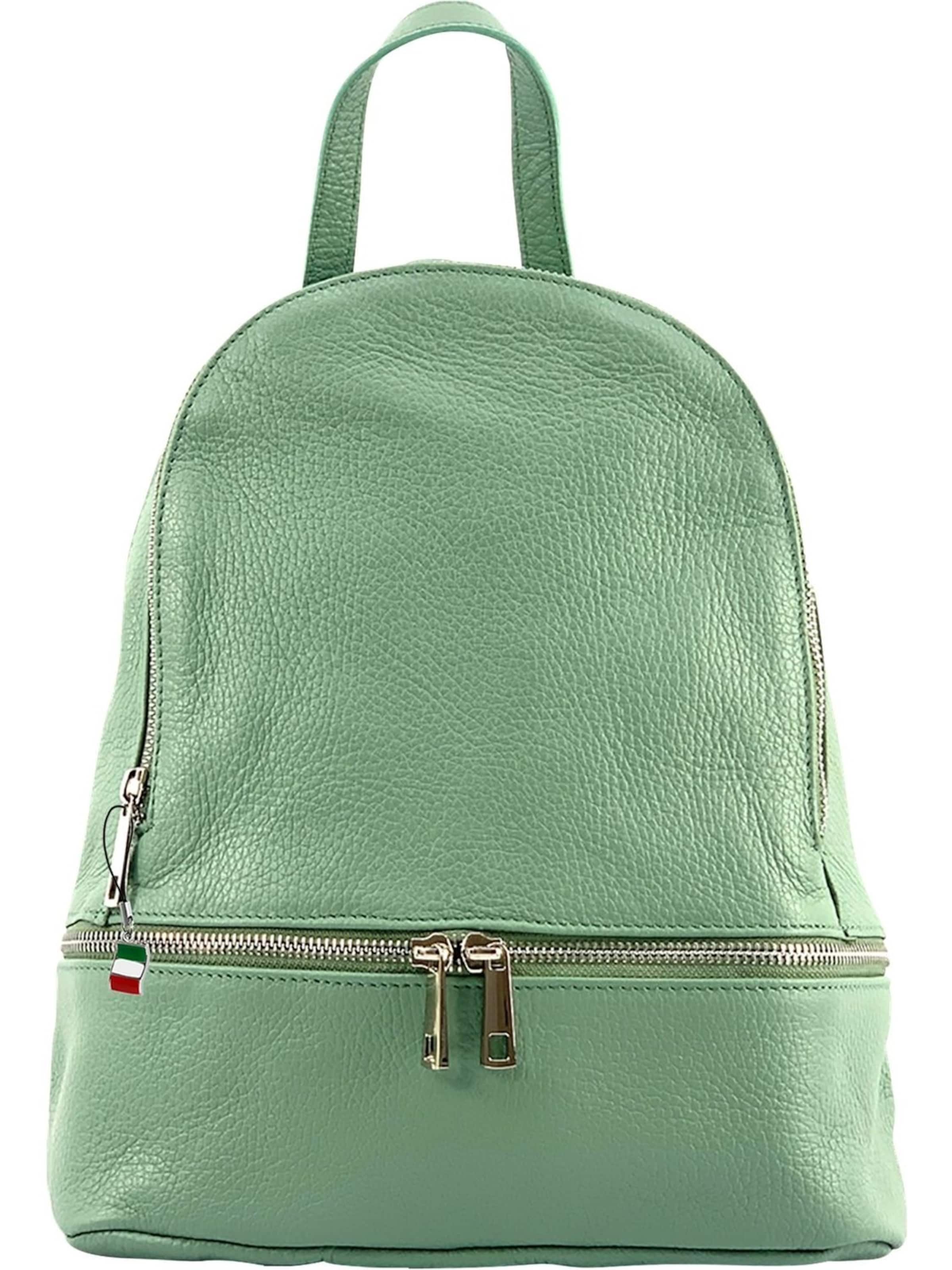 Florence Backpack in Green: front