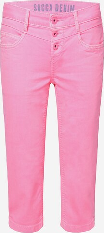 Soccx Jeans in Pink: predná strana