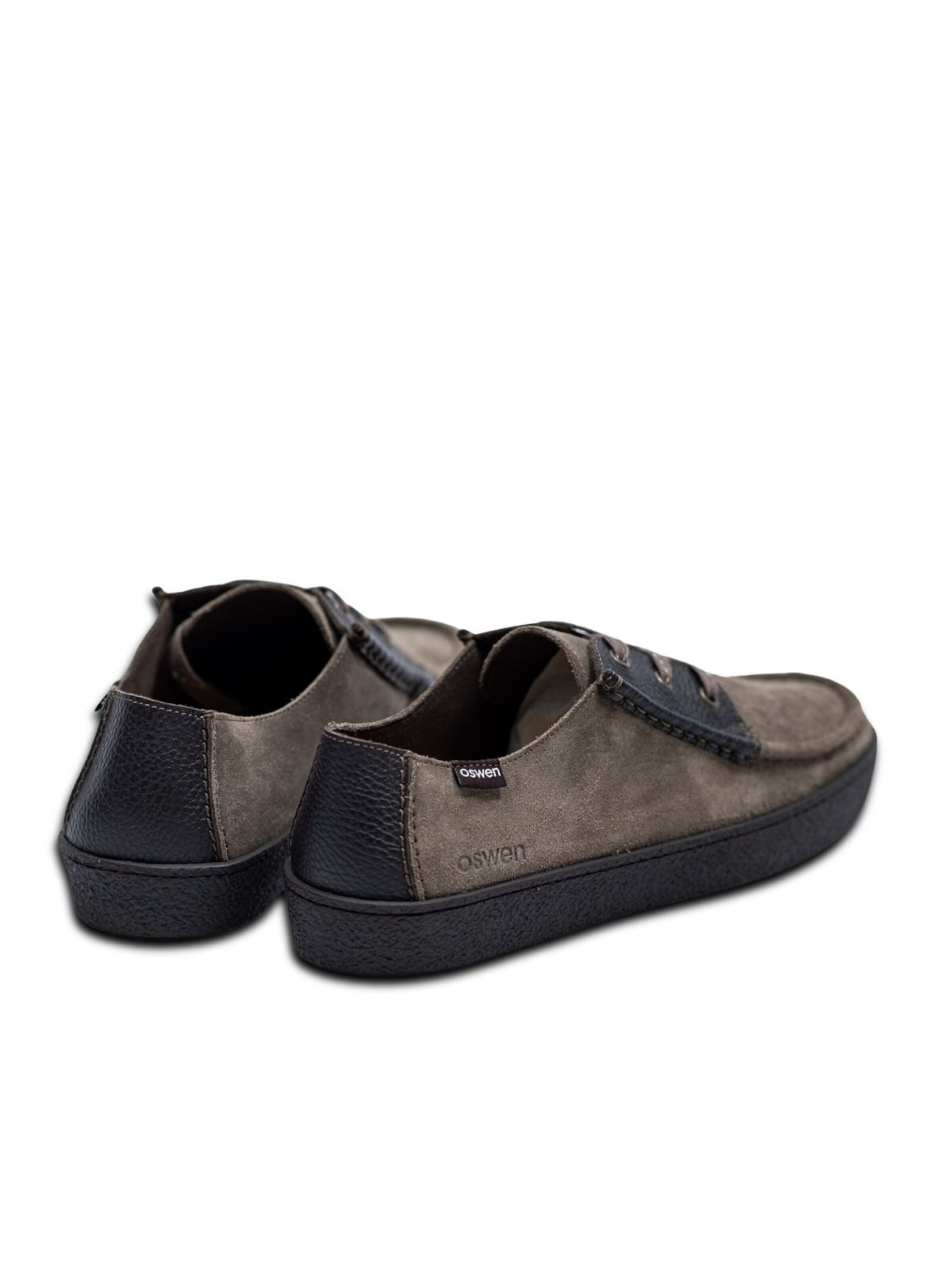 oswen Moccasin 'Konrad Low Shoe' in Brown