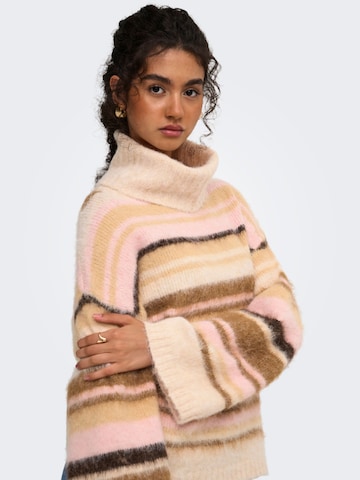 Pull-over 'ONLPERIL' ONLY en beige
