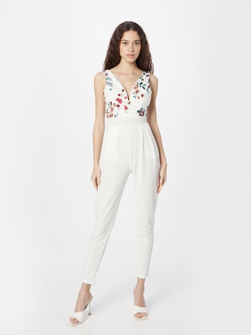 WAL G. Jumpsuit in White: front