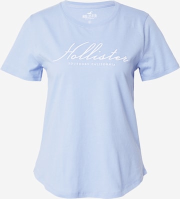 HOLLISTER T-shirt i blå: framsida