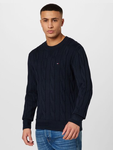 TOMMY HILFIGER Trui in Blauw: voorkant