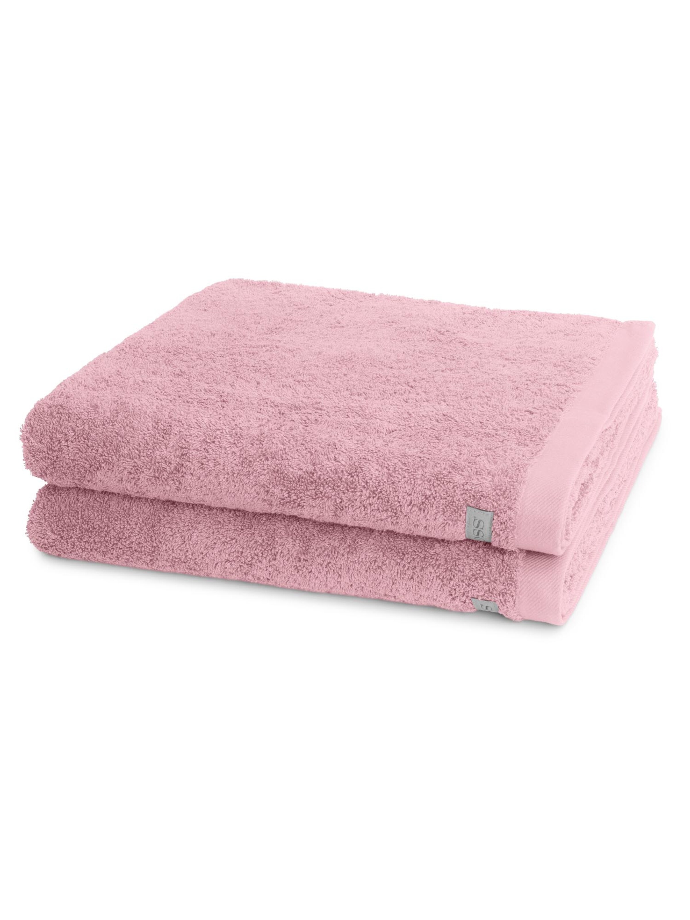 ROSS Towel 'Sinfonie' in Pink: front
