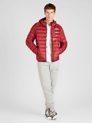 Champion Authentic Athletic Apparel Between-Season Jacket 'Legacy' in Red