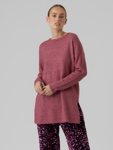 Pull-over 'PLAZA' VERO MODA en rose : devant