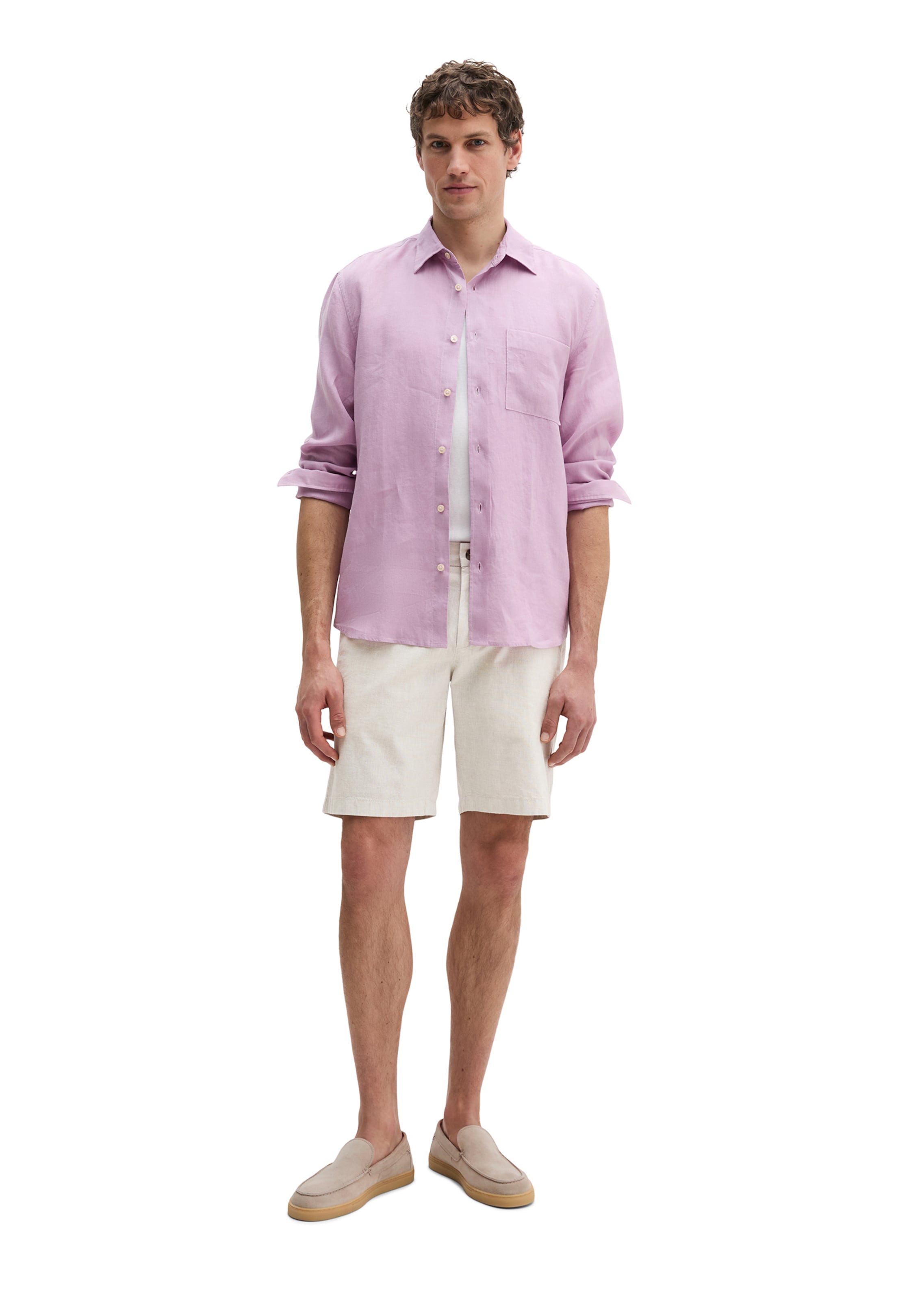 Marc O'Polo Regular fit Overhemd in Lila