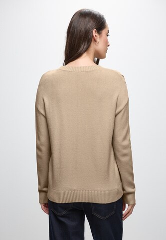 STREET ONE Pullover in Beige