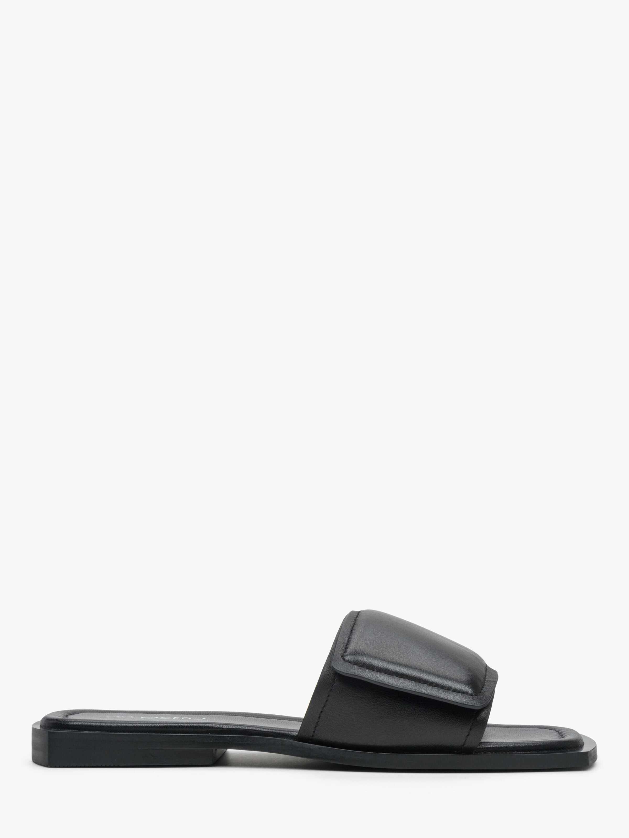 Estro Mules '2259-6' in Black: front