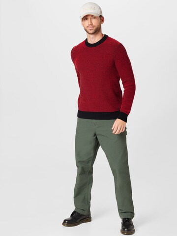 HUGO Red - Pullover 'Smarlon' em vermelho