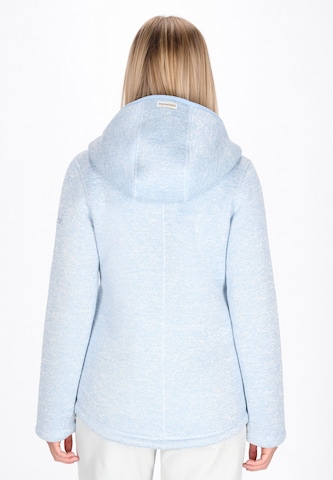 Schmuddelwedda Fleece jas in Blauw