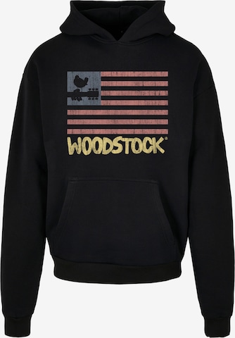 F4NT4STIC Sweatshirt in Zwart: voorkant