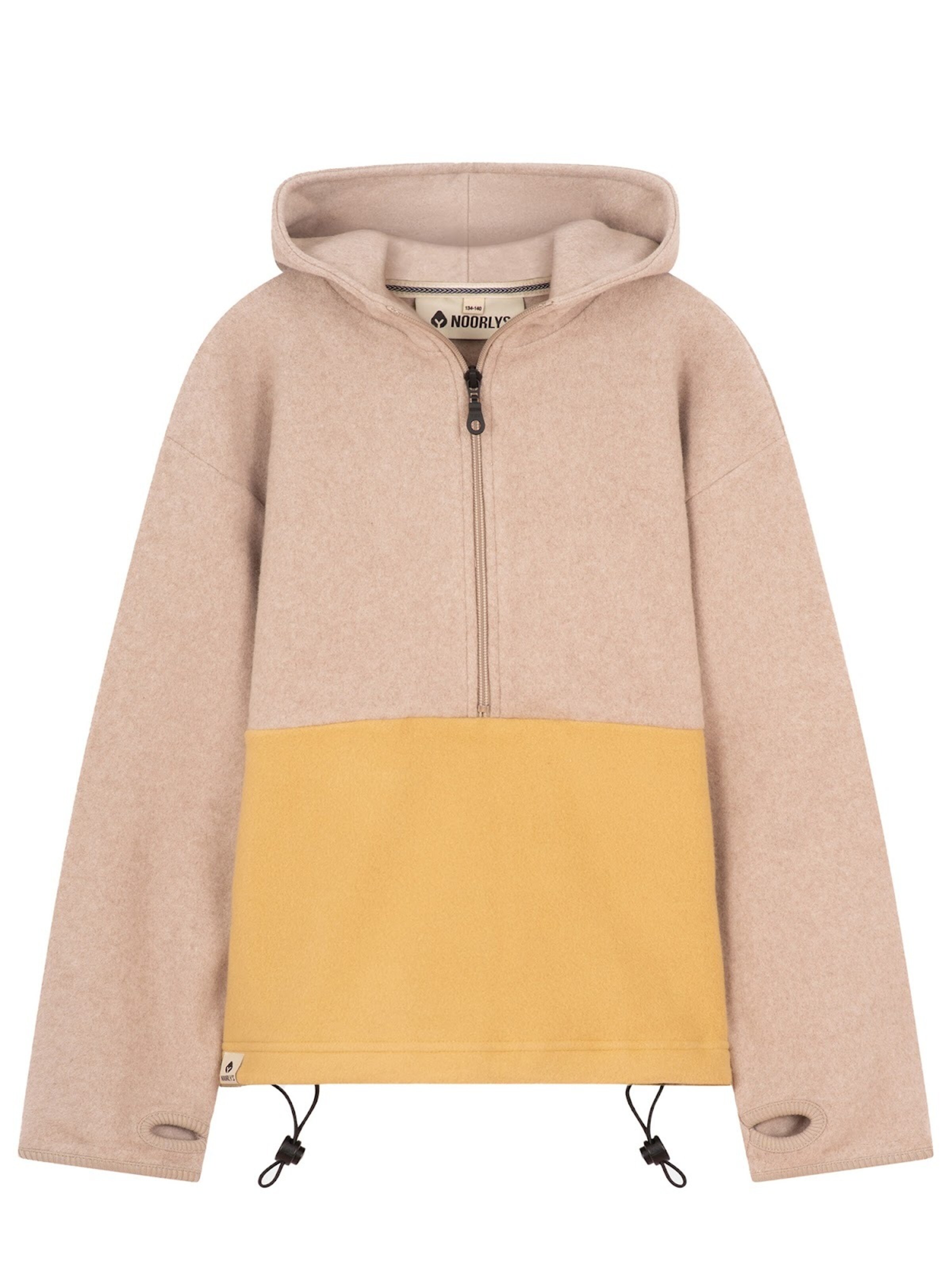 NOORLYS Sweater 'FLITZ' in Beige: front