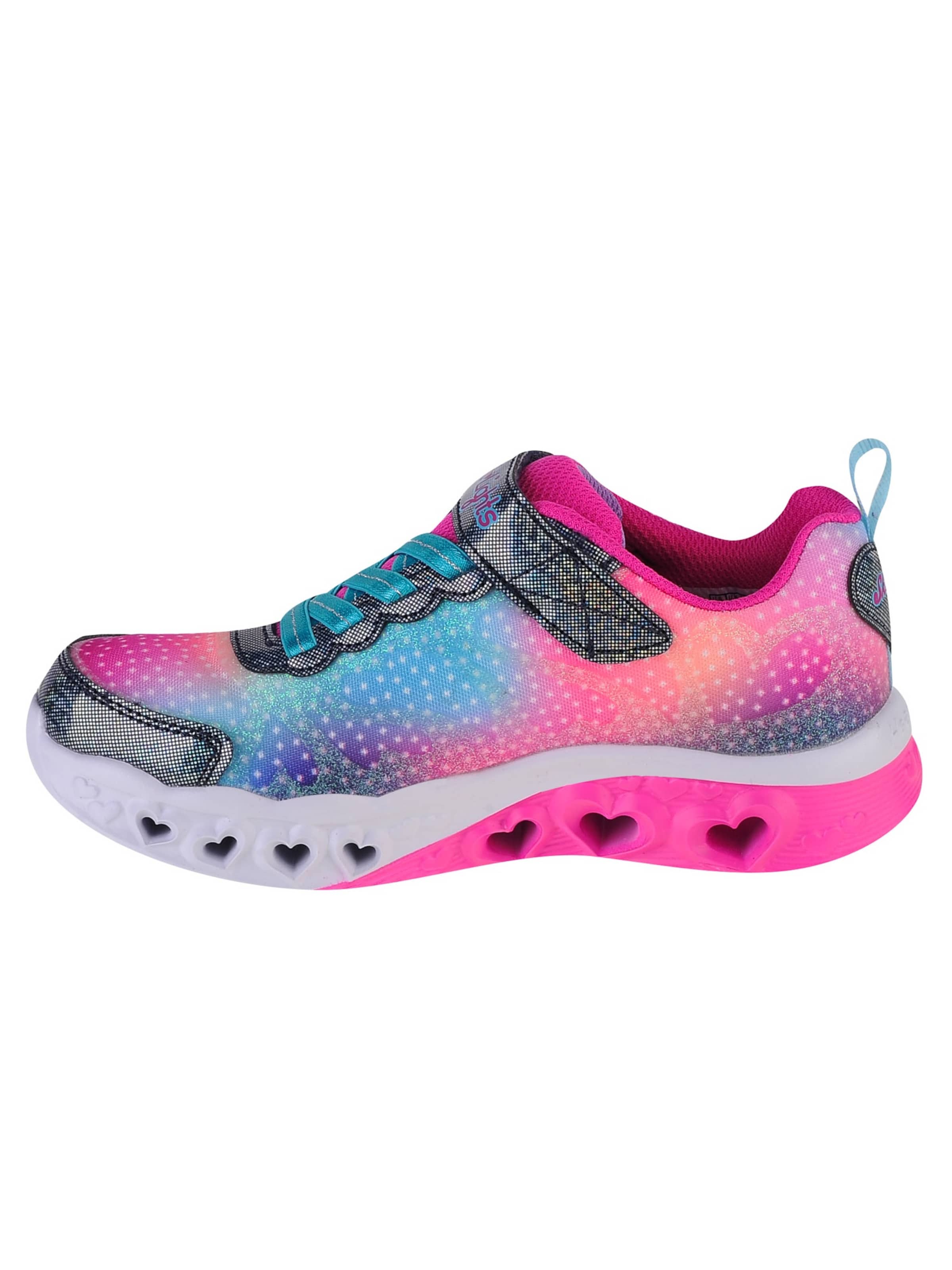 SKECHERS Sneakers 'Skechers Flutter Heart Lights' in Pink: front