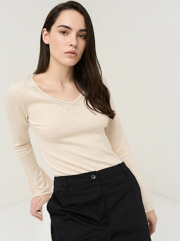 Camomilla Italia Shirt in Beige: front