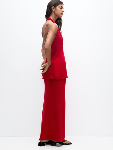 Jupe Pull&Bear en rouge