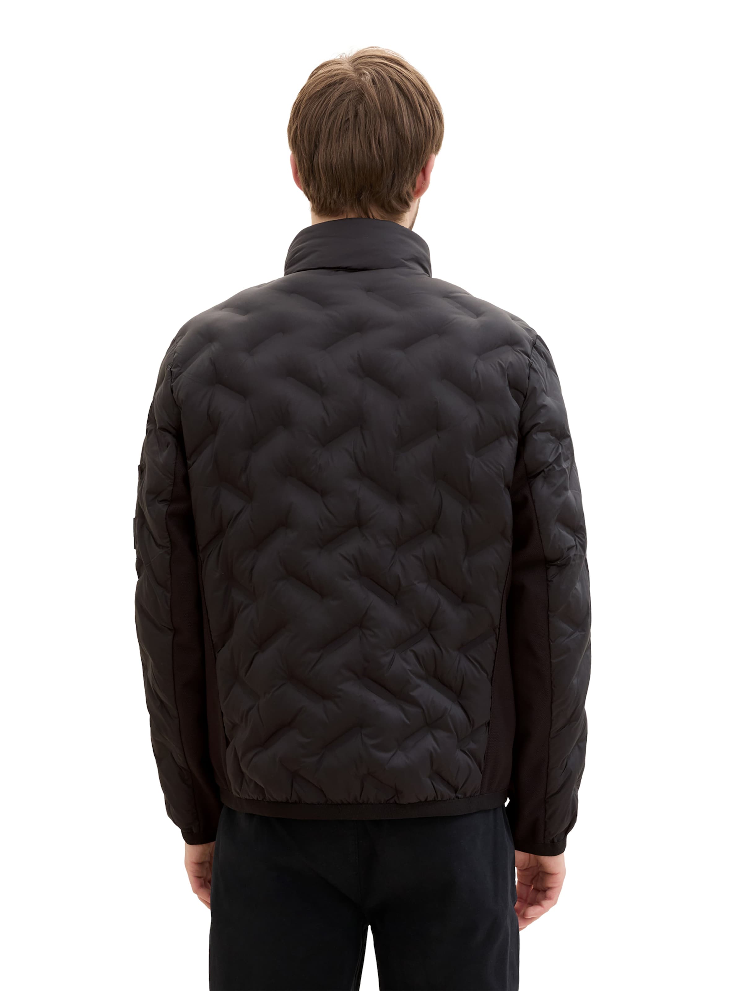 TOM TAILOR Jacke in Schwarz