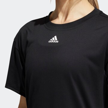 ADIDAS SPORTSWEARTehnička sportska majica - crna boja