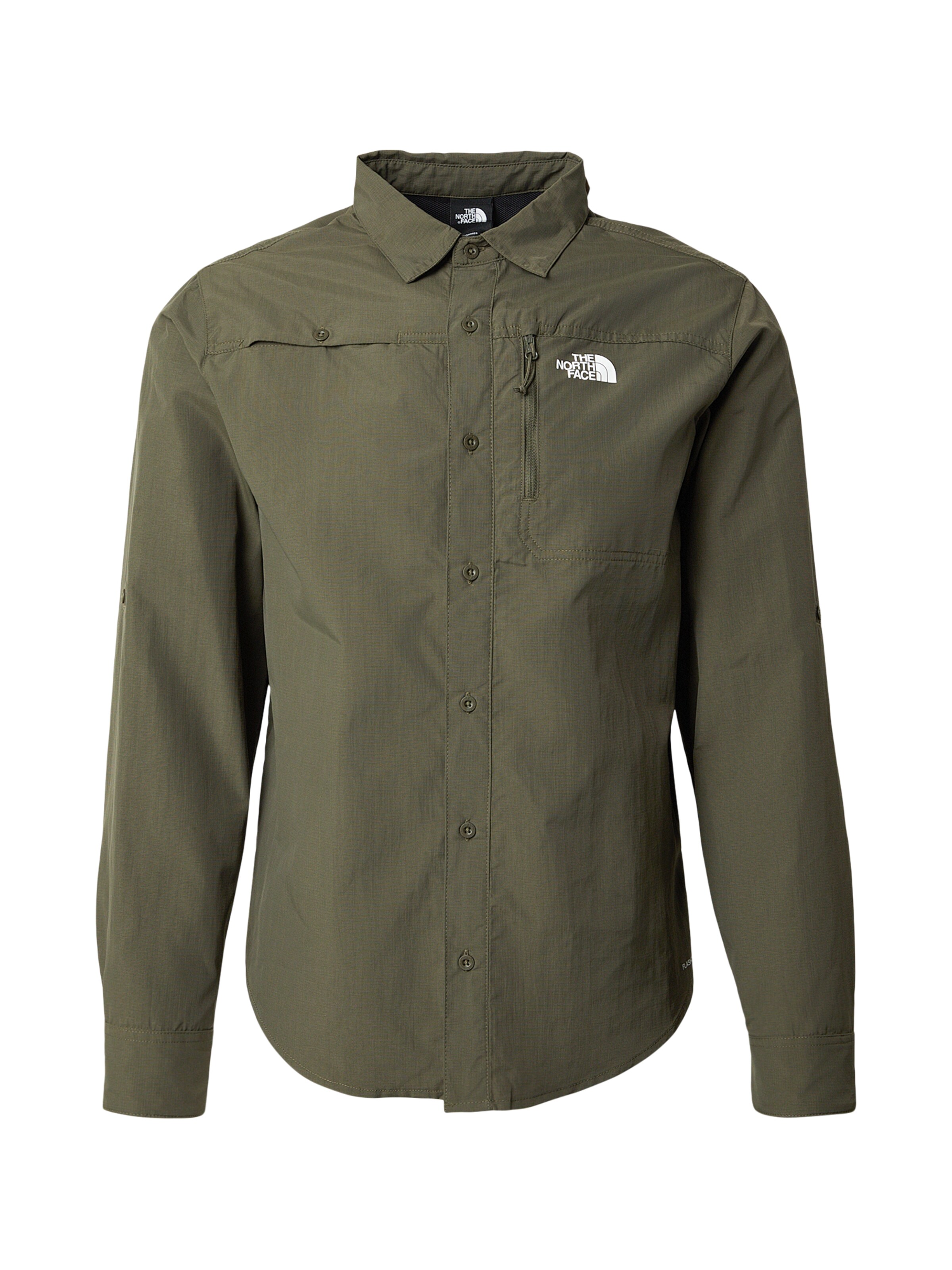 žalia THE NORTH FACE Funkciniai marškiniai 'SEQUOIA': priekis