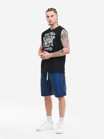 T-Shirt 'Shorey' Ocean Pacific en noir