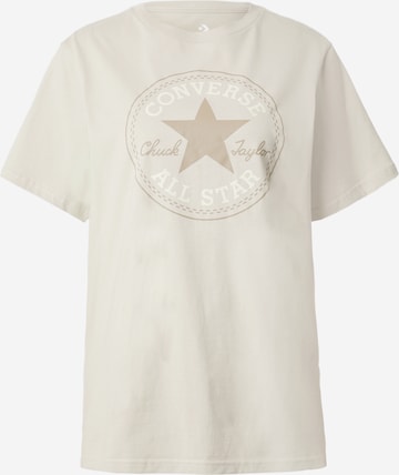 CONVERSE Shirt 'Chuck Taylor All Star' in Beige: voorkant