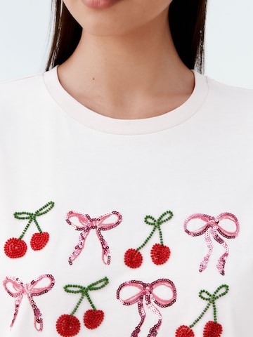 Next T-shirt i vit