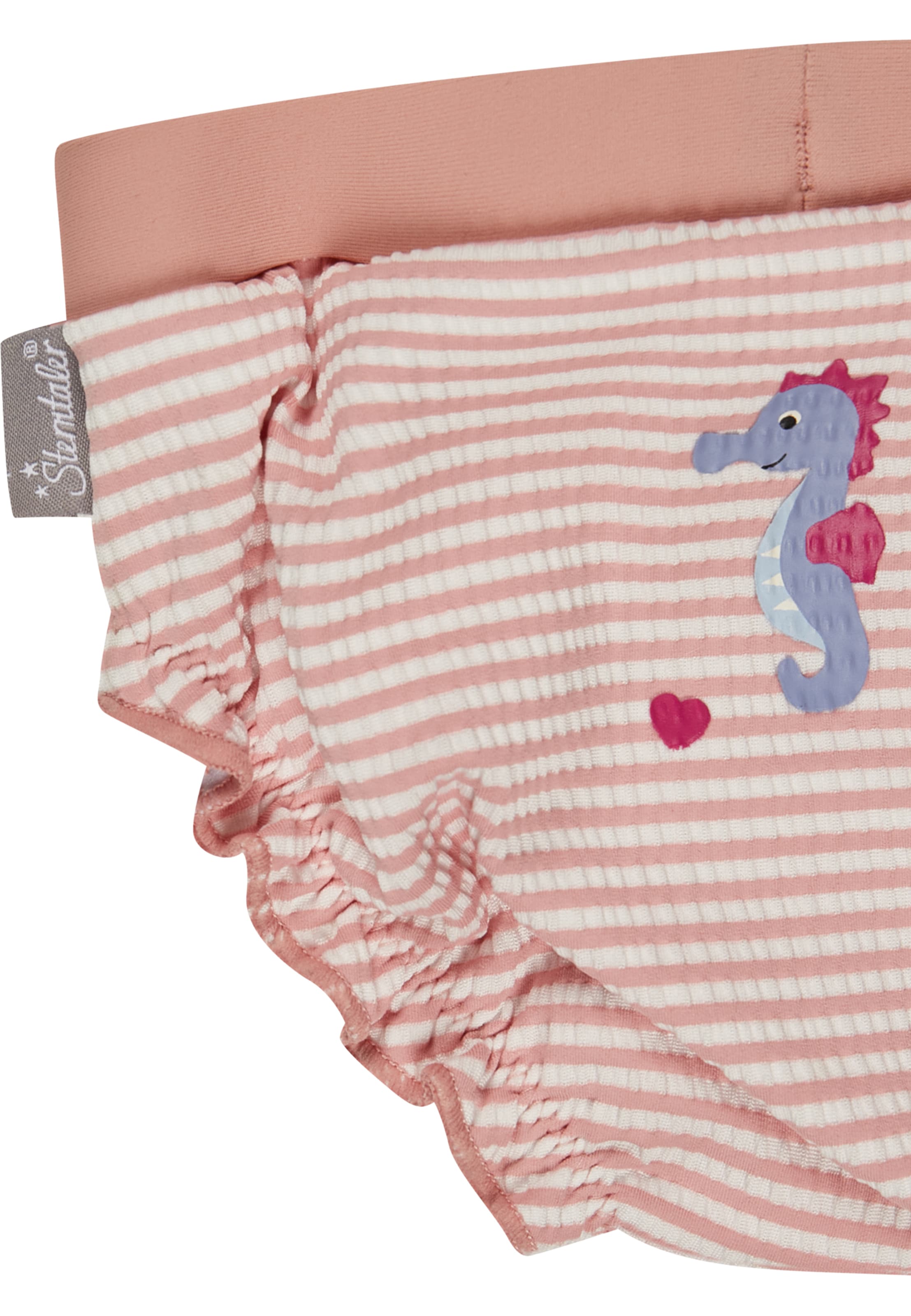 STERNTALER Swim Trunks 'Seepferdchen' in Pink
