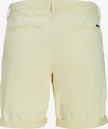 Regular Pantalon chino 'BOWIE' JACK & JONES en jaune