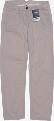 hessnatur Pants in XS in Beige: front