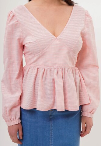 FRESHLIONS Blouse 'Brielle' in Roze