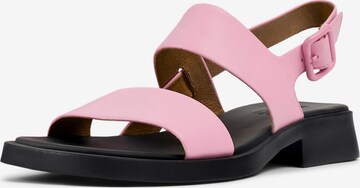 CAMPER Sandals 'Dana' in Pink: front