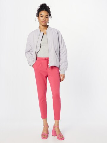 ICHI Slim fit Pants 'KATE' in Pink