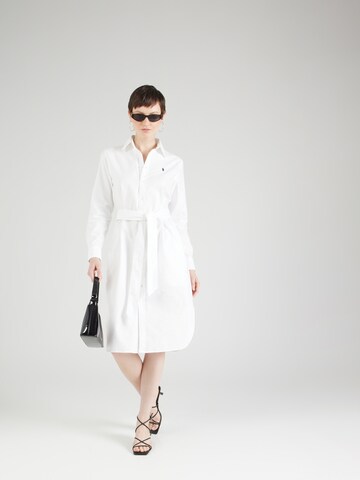 Polo Ralph Lauren Košeľové šaty - biela