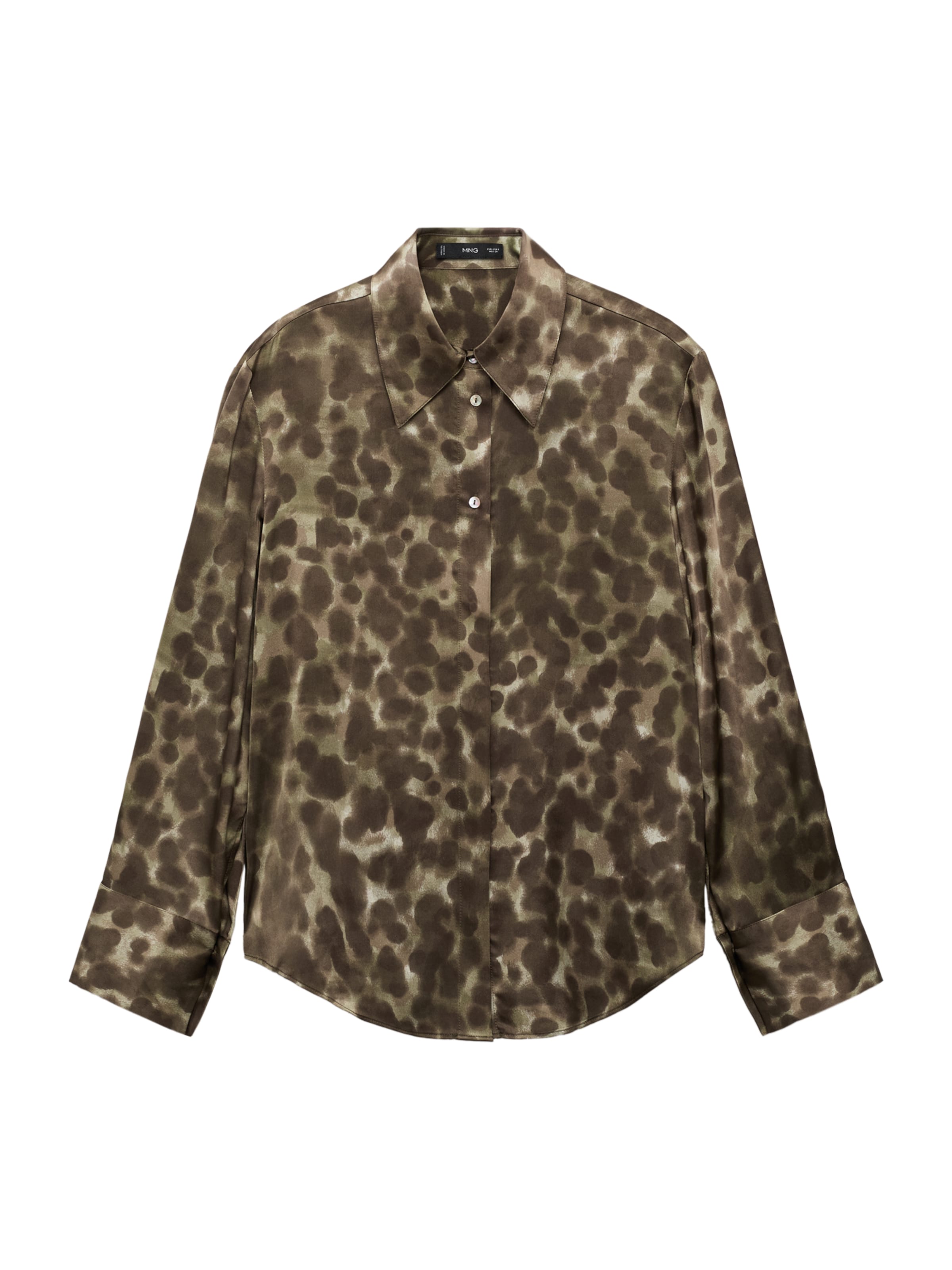 MANGO Bluzka 'CAMILA' w kolorze brązowy: przód