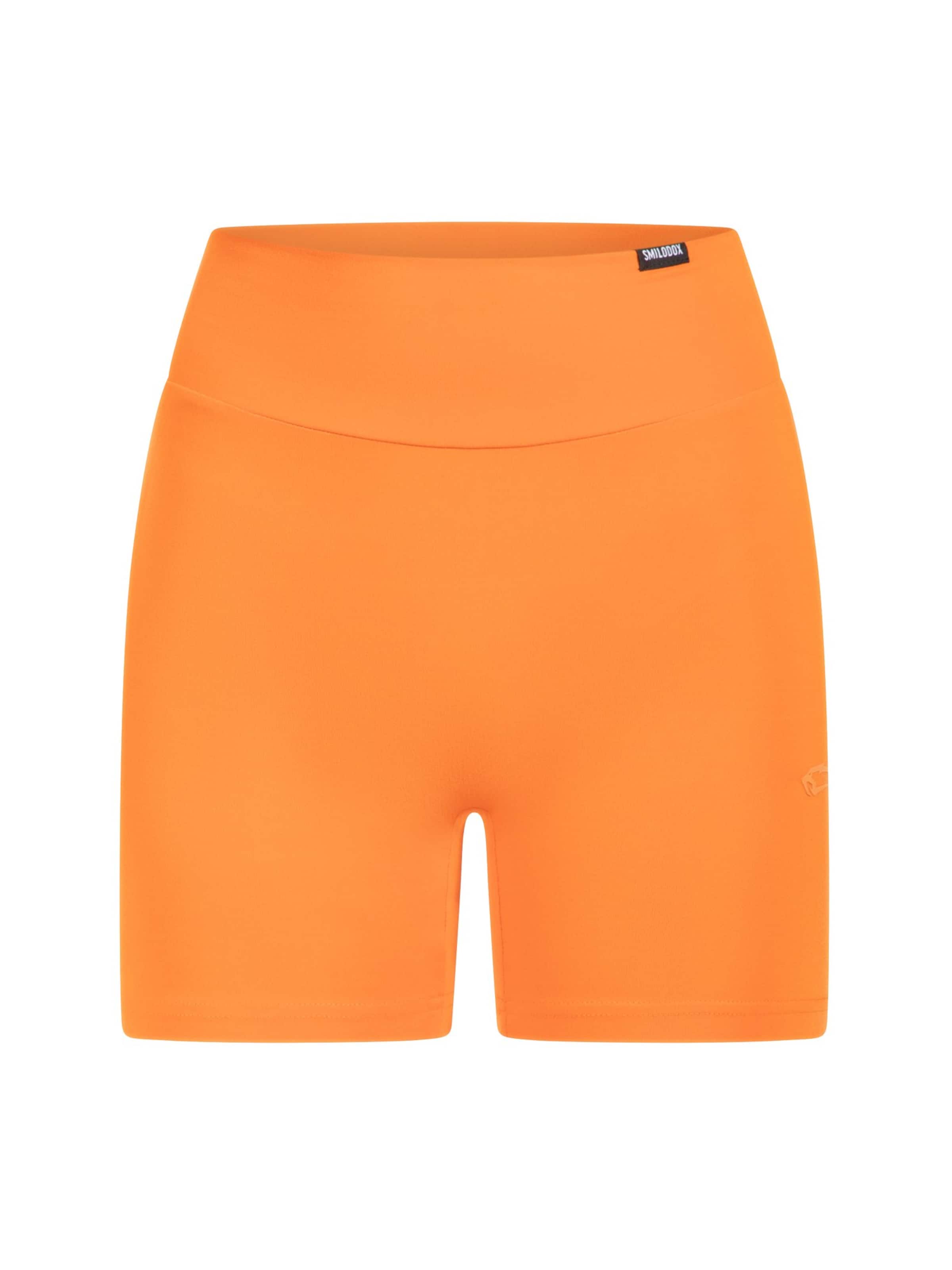 Smilodox Skinny Sporthose ' Veyra ' in Orange: Vorderseite