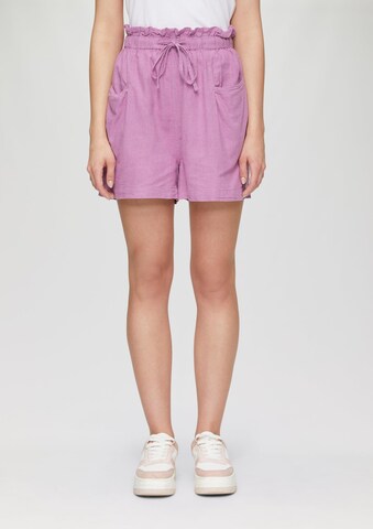 Regular Pantalon QS en violet