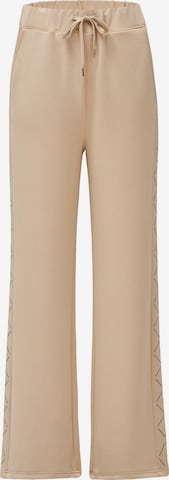 Salsa Jeans Wide Leg Hosen Joggers in Beige: Vorderseite
