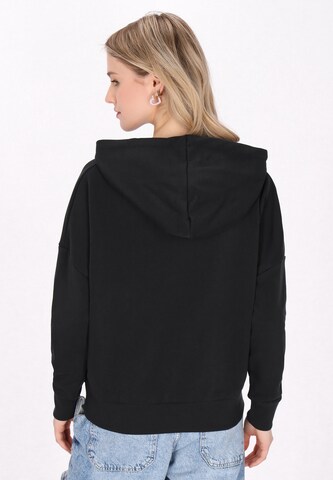 MYMO Sweatshirt 'Back To School' in Zwart