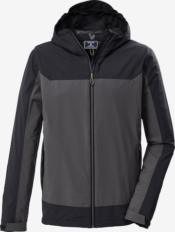 KILLTEC Funktionsjacke in Grau: Vorderseite