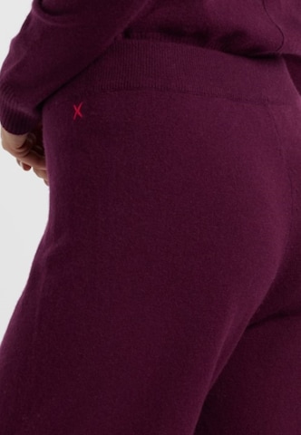 Chinti & Parker Wide Leg Bukser 'Basics' i rød