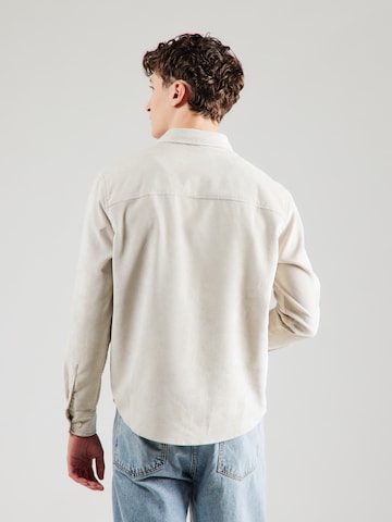 Only & Sons Regular fit Button Up Shirt 'ONSALP' in Grey: back