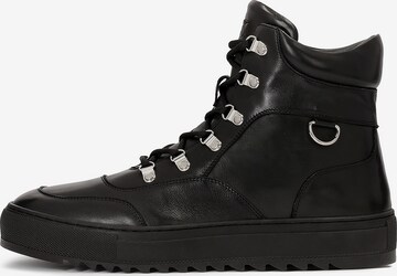 Kazar Studio High-Top Sneakers in Black: front