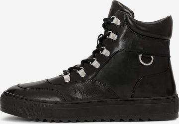 Kazar Studio High-Top Sneakers in Black: front