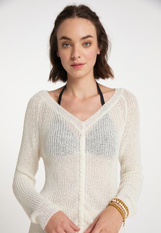 Pull-over IZIA en blanc