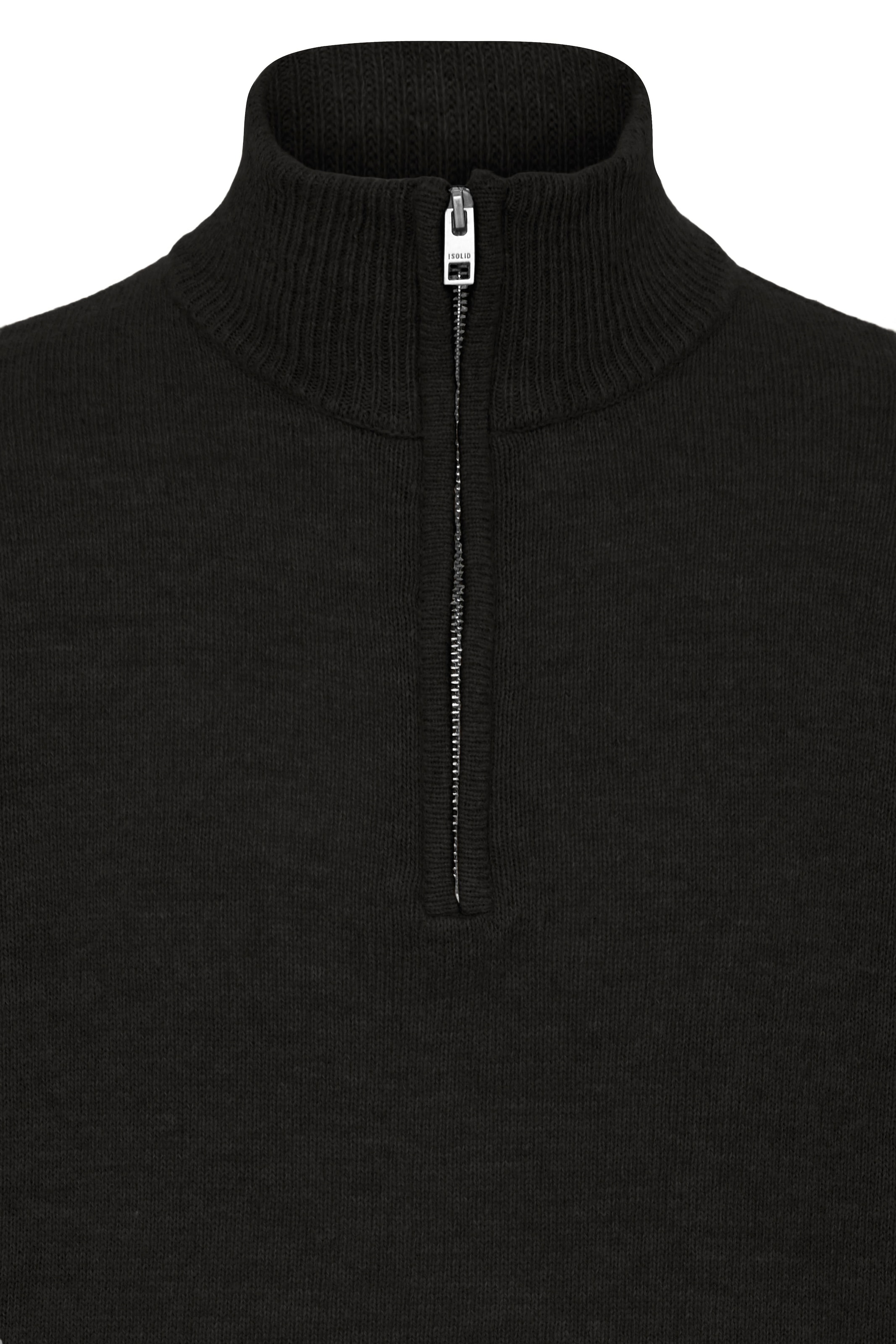!Solid Sweater 'SDRick' in Black