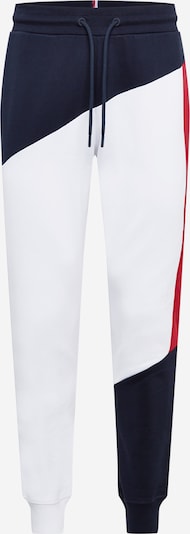 Tommy Sport Спортен панталон в тъмносиньо / червено / бяло, Преглед на продукта