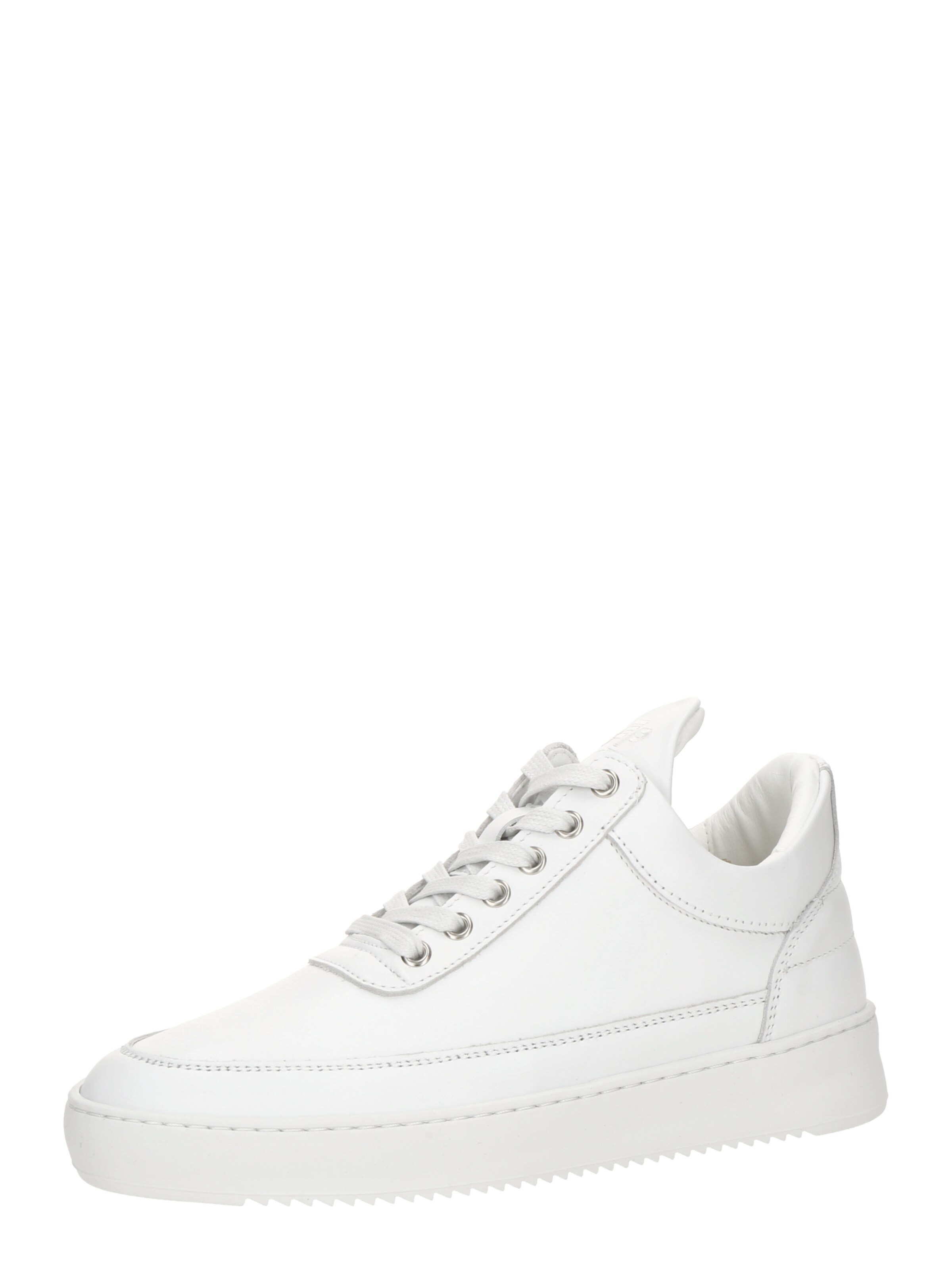 Filling Pieces Platform trainers in White: front