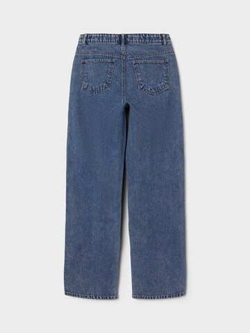 LMTD Wide leg Jeans 'Izza' i blå