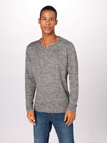 Coupe regular T-Shirt 'NILS' Key Largo en gris : devant