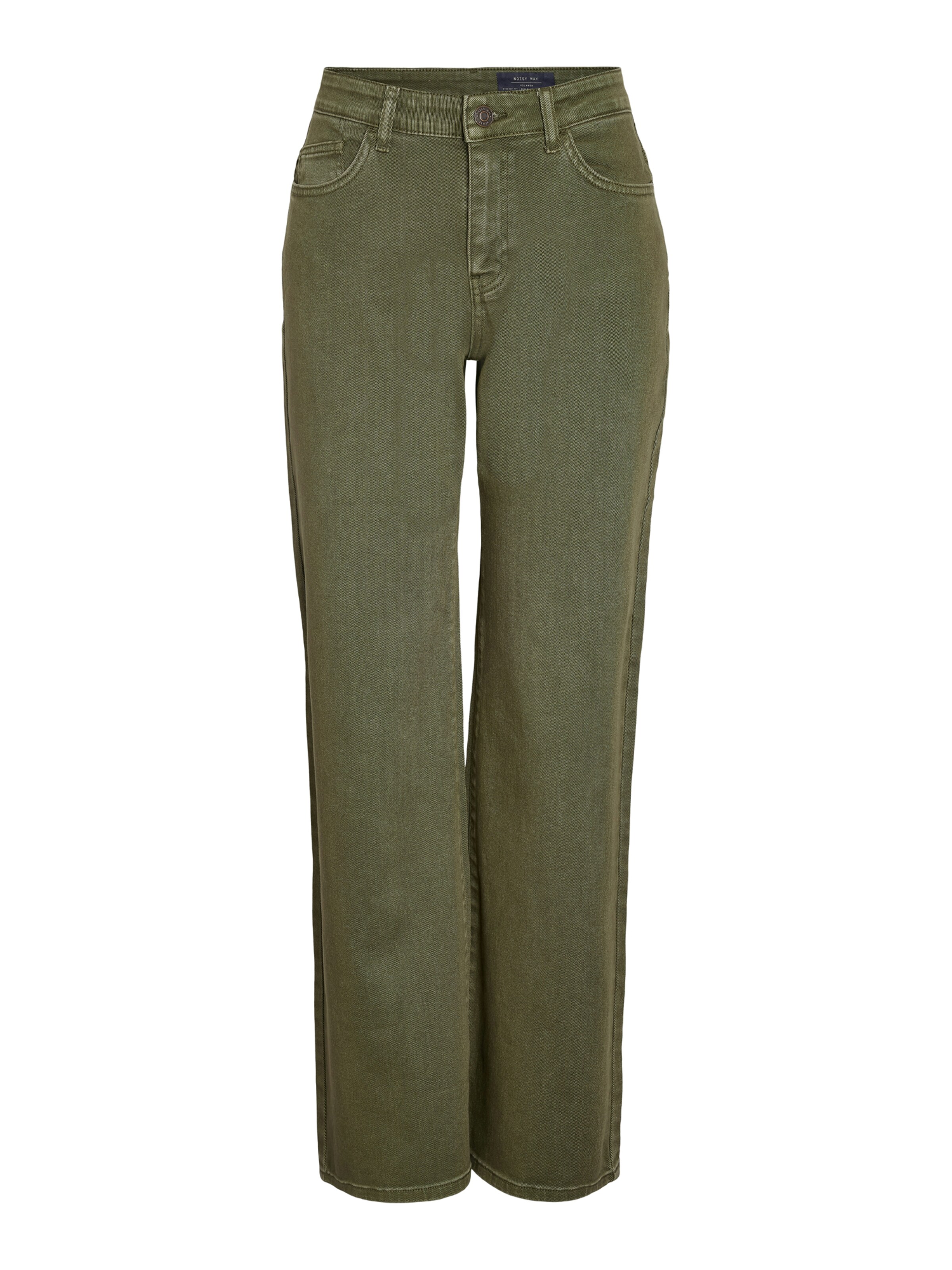 Noisy may Jeans 'NMYOLANDA' i grøn: forside